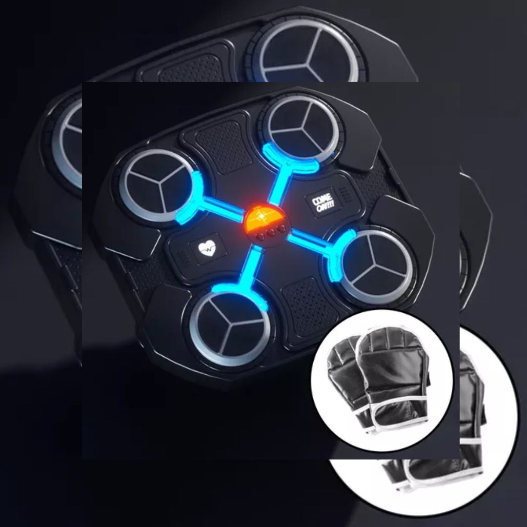 Maquina boxeo con musica (4pads)