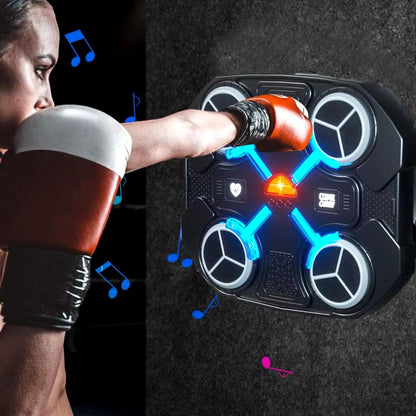 Maquina boxeo con musica (4pads)