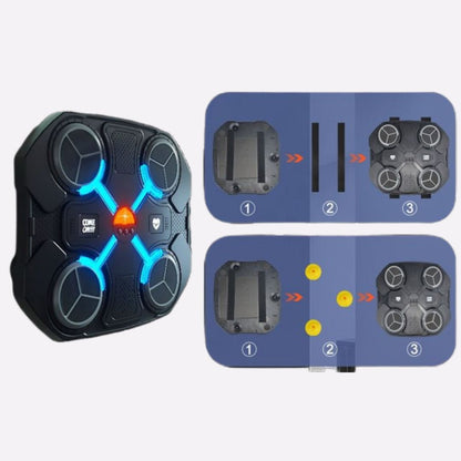 Maquina boxeo con musica (4pads)