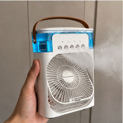 Ventilador Climatizador con pulverizador portátil